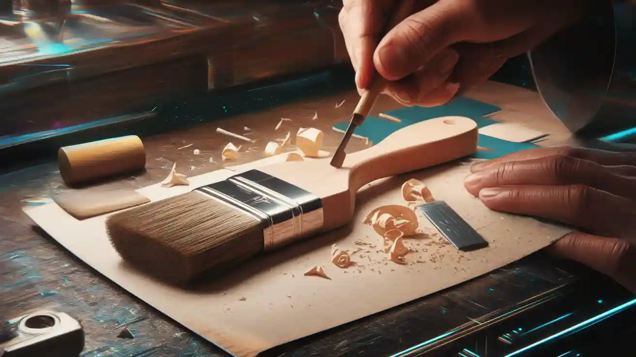 The History of Paintbrush Handles and Their Traditional Craftsmanship.