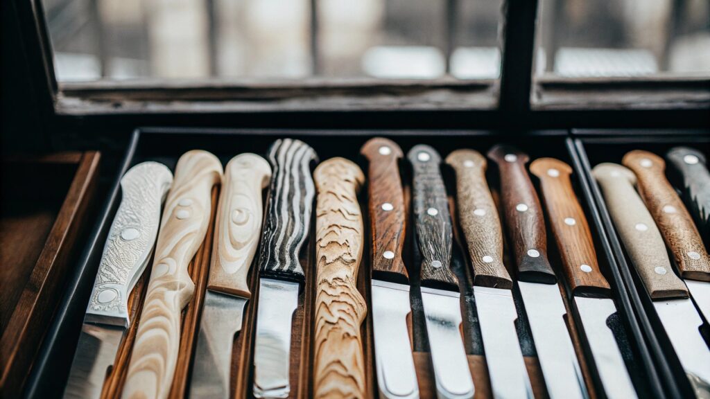 1 wooden knife handles manufacturers