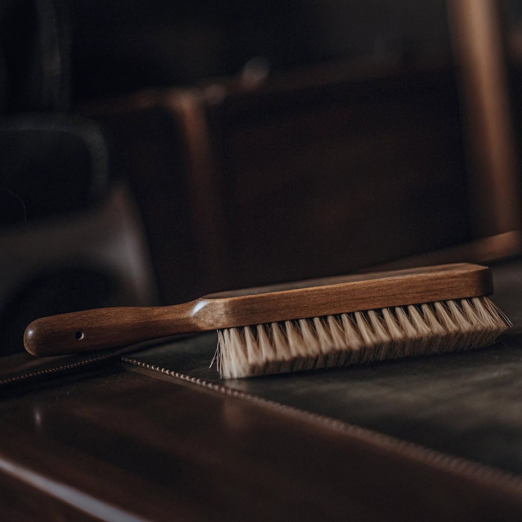 4 a wooden hair brush