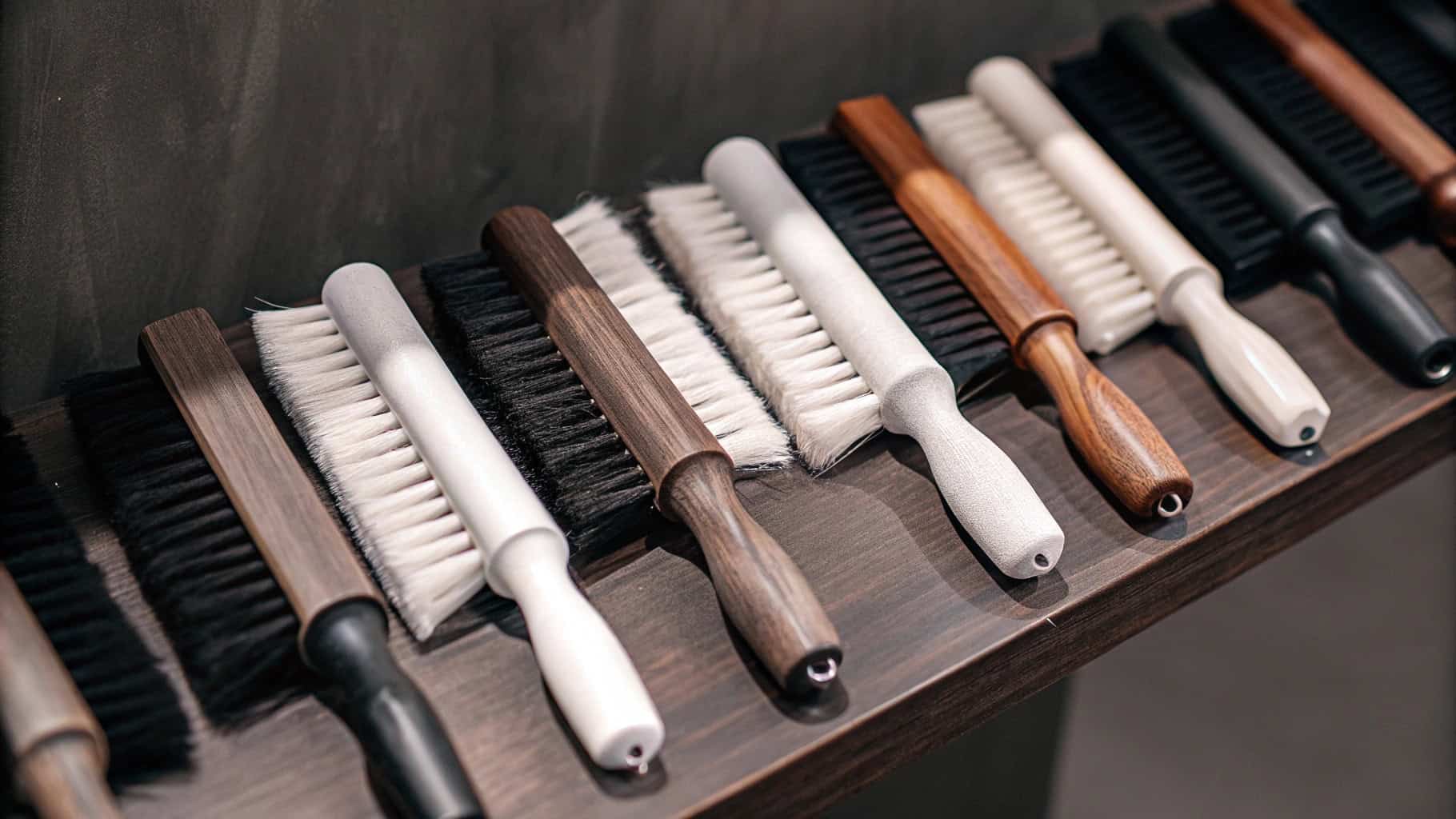 4 different types of brush handles