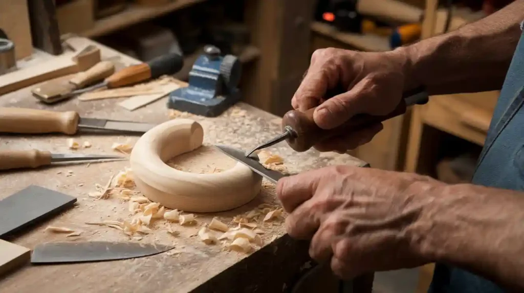 How to Make the Round Knife Handles