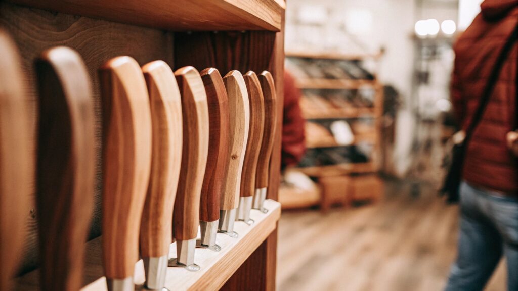 purchasing wooden knife handles