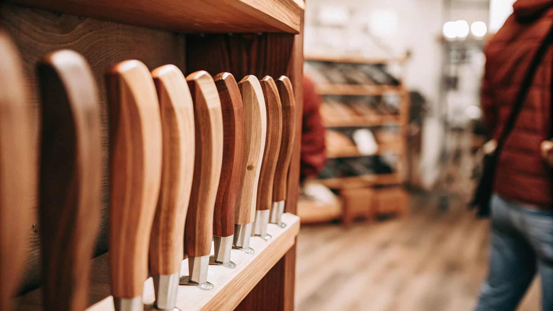 purchasing wooden knife handles